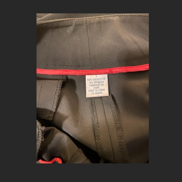 Smart Set. black polyester pants, size 1 - Picture 3 of 3